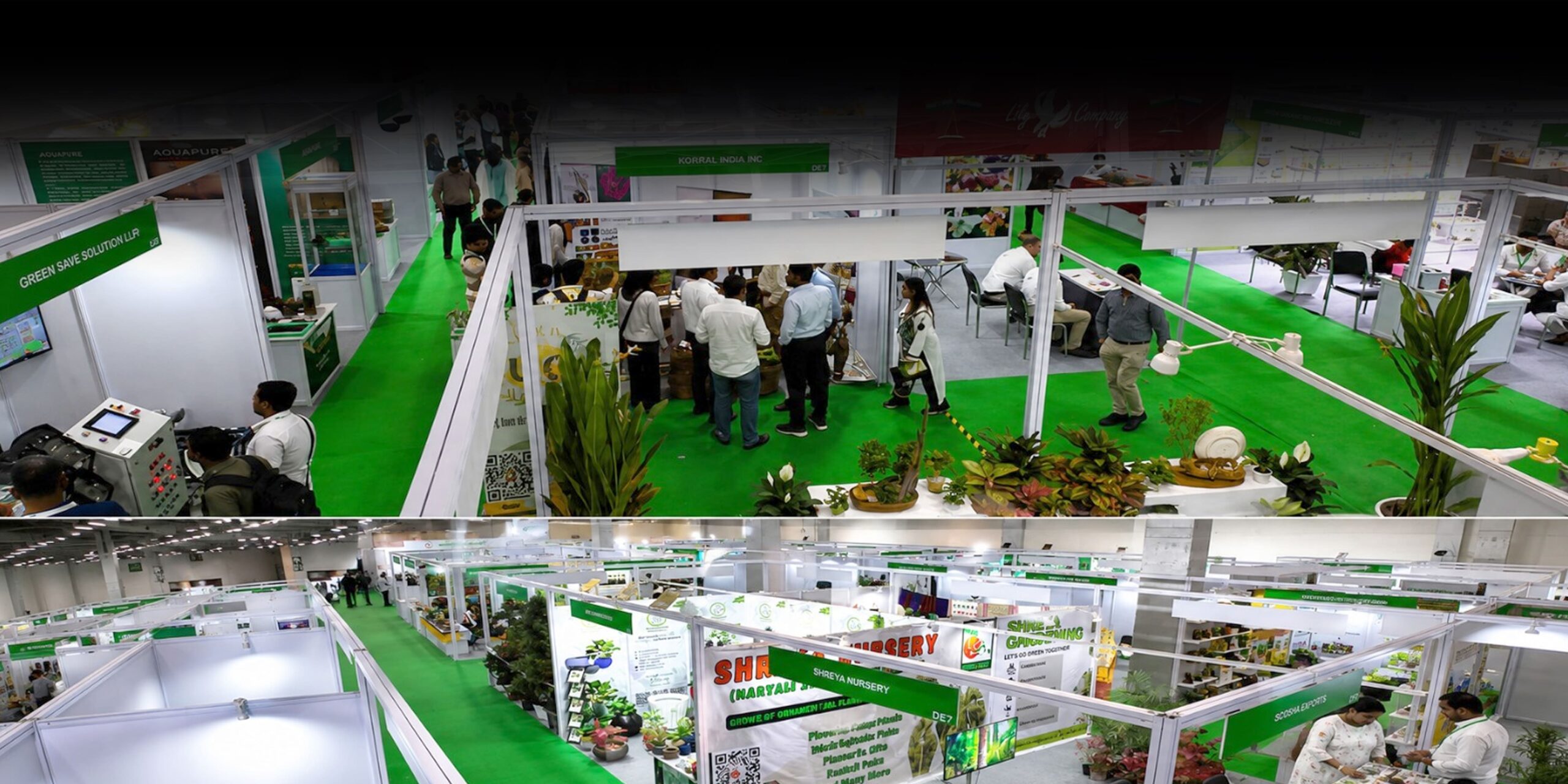 visiting stalls